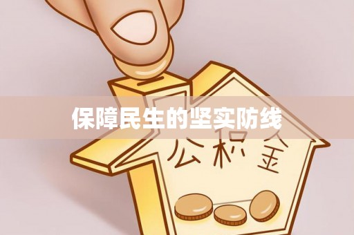 南平保障民生的坚实防线