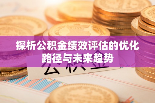 南平探析公积金绩效评估的优化路径与未来趋势